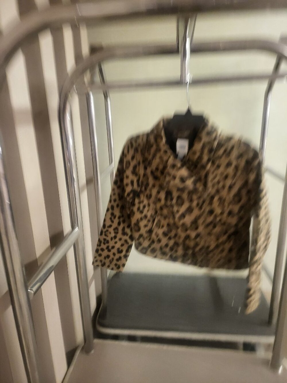 Vintage Old Navy Animal Print Motorcycle Jacket - Picture 6 of 15